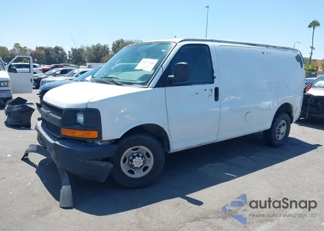 2010 Chevrolet Express 2500 Work Van из США, поврежденный, VIN 1GCZGFBA9A1176147